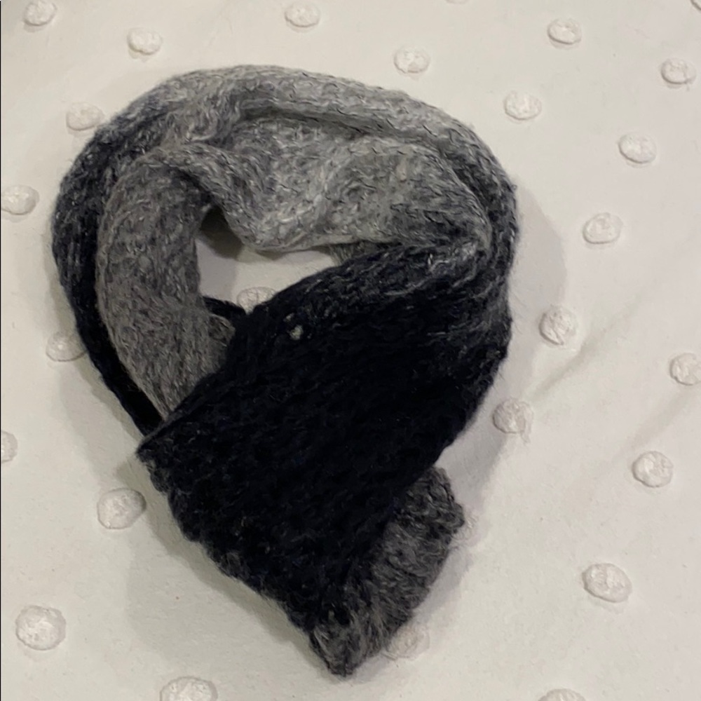 Knit ombré infinity scarf